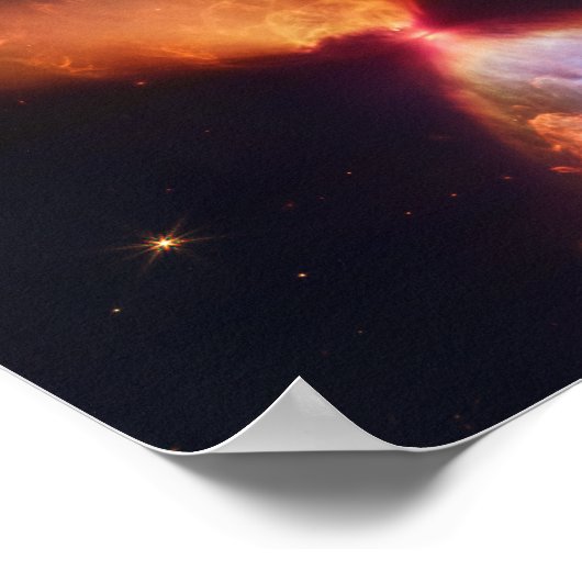 L1527とProtostar - James Webb宇宙望遠鏡 ポスター (角)