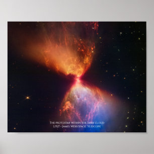 L1527とProtostar - James Webb宇宙望遠鏡 ポスター