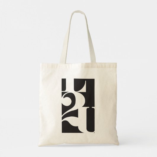 L2Uトートキャンバス1 トートバッグ (裏面)