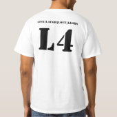 L4 Tシャツ (裏面)