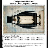 L5お洒落デコペを着たステームパンクペンギン 薄葉紙