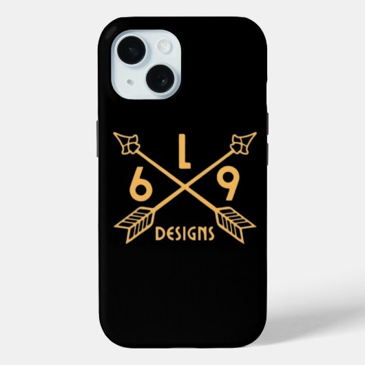 L69デザイン矢印 Case-Mate iPhoneケース (裏面)