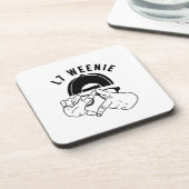 L7ウインナソーセージ コースター (左側)