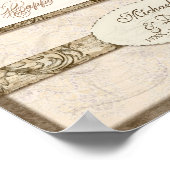 L744B 11x14アニバーサリーギフトパーソナライズされたw写真 ポスター (角)