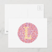 「L」アイテスト・レター ポストカード (正面/裏面)