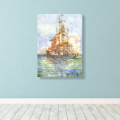 L"イゾラガルレギアンテ キャンバスプリント (インサイチュ (ウッドフロア))