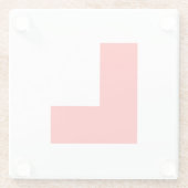 L-プレート学習者運転手/バチェロレッテHen Night ガラスコースター (裏面)