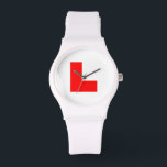 L-プレート学習者運転手/バチェロレッテHen Night 腕時計<br><div class="desc">ノベルティおもしろいL-プレート学習者ドライバのサイン/バチェロレッテHen Nightパーティー。Globe Trottersは、地球の特異な画像を専門のまわりにに扱っている。グリーティングカユニークード、はがき、ポスター、マウスパッドなど。</div>