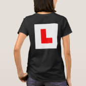 L-プレート学習者運転手/バチェロレッテHen Night Tシャツ (裏面)