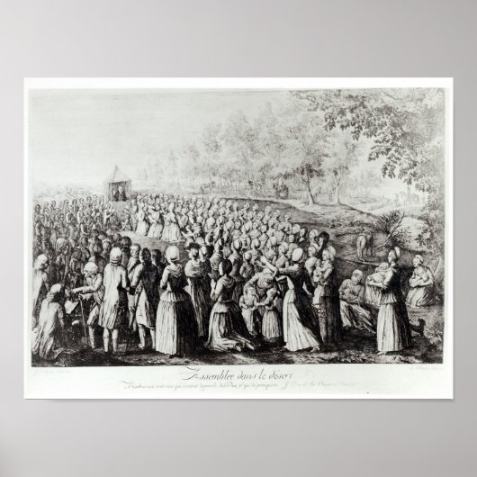 L.ベルロッティが刻んだ砂漠での会議 ポスター (正面)