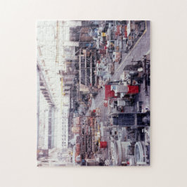 L-建物チャレンジパズル ジグソーパズル