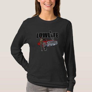 L.Aローライダー自転車。ロサンゼルスチカーノチョロロ Tシャツ