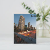 L.A.のダウンタウンはがき ポストカード (スタンド正面)