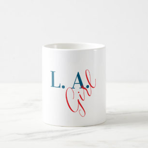 L.A.ガールのロサンゼルス モダン ミニマル シンプル コーヒーマグカップ