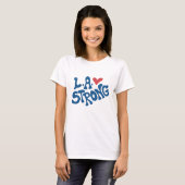 L.A. ストロング カリフォルニア山火事支援 Tシャツ (正面フル)