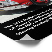 L.A.郡消防分隊–51プリント ポスター (角)