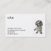 L.A.Doxies [Rufus] 名刺 (裏面)