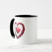 L’Amour Éternel, Symbole de Passion et Tendresse. マグカップ (正面左)