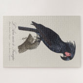 L' Ara Noir a Trompe ジグソーパズル (横)