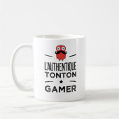 L authentique tonton gamer コーヒーマグカップ (左)