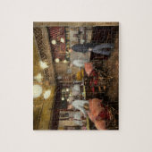 L.C. Wiseman Barbershop、NY 1895年-理容師 ジグソーパズル (縦)