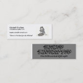 l_cb9c7b93e7bddd4cda39731fb055e77bの悪賢いスタッド… スキニー名刺 (正面/裏面)