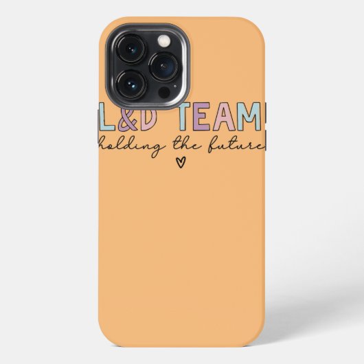 L&Dチームは未来を担う iPhoneケース (裏面)