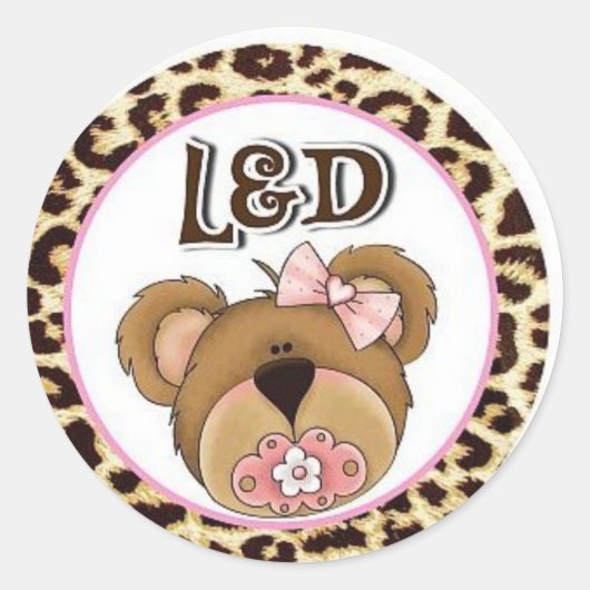 l & dナース – 労務と配達 ラウンドシール (正面)