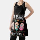 L&D労務ナースがクリスマスを包最高のむ エプロン (インサイチュ)