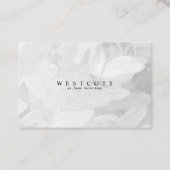 L E A V E Dの灰色 名刺 (正面)