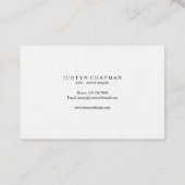 L E A V E Dの灰色 名刺 (裏面)