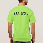 L.E.P. 偵察 Tシャツ (裏面)