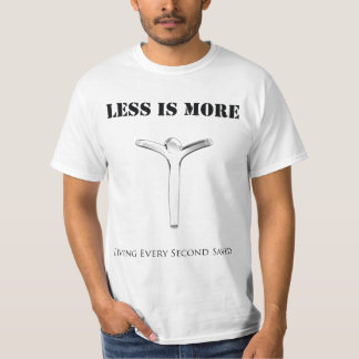 L.E.S.S. 多くはあります Tシャツ