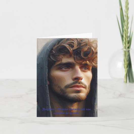 L’Éclat du Renouveau. Carte pour tous サンキューカード (正面)