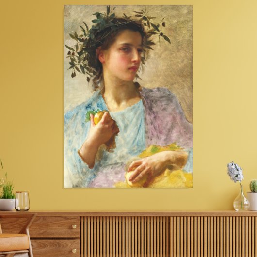 l’été (Summer ) (1880) キャンバスプリント (インサイチュ (リビング))