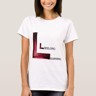 L for Lifeelong 学's - Earn Wisdom,T-Shirt Tシャツ