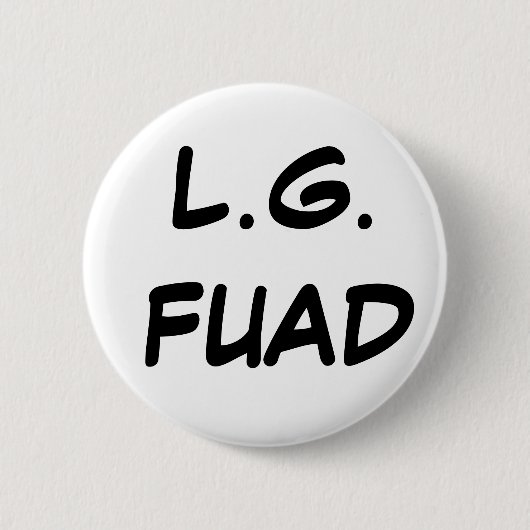 L.G. FUAD 缶バッジ (正面)