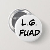 L.G. FUAD 缶バッジ (正面&裏面)