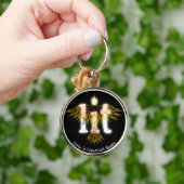 l.i.t. 色のロゴのkeychain キーホルダー (手)