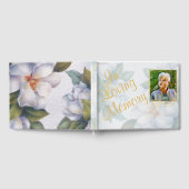 l 'In Loving Memory'写真葬儀フローラ ゲストブック (全面)