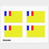 L’Indochine française 長方形シール (シート)