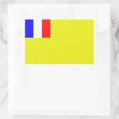 L’Indochine française 長方形シール (バッグ)