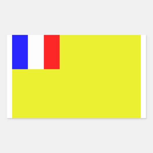 L’Indochine française 長方形シール (正面)