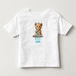 L is for Leo - Custom Toddler T-Shirt トドラーTシャツ