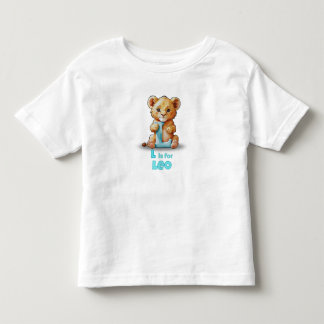 L is for Leo - Custom Toddler T-Shirt トドラーTシャツ