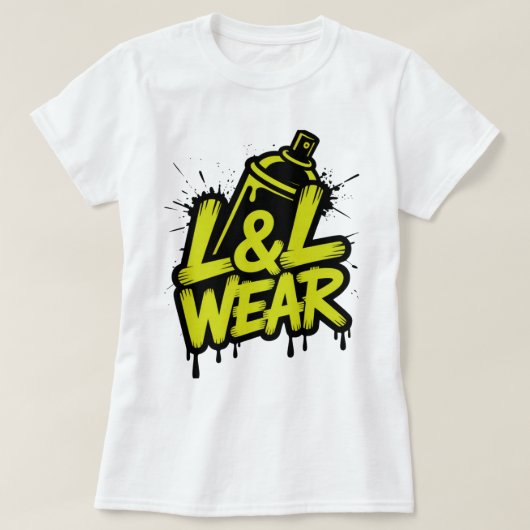 L&L Wear - スタイルを貫くあなたに Tシャツ (デザイン正面)