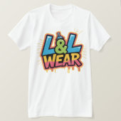 L&L Wear – Wear your style, not compromise Tシャツ (デザイン正面)