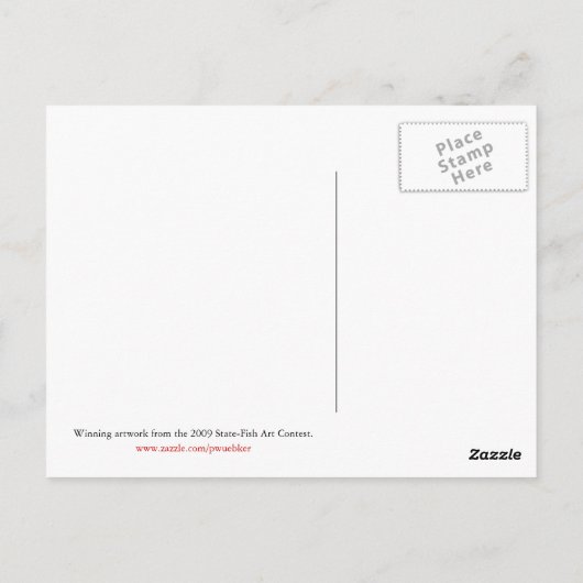 L. Luanの作品を獲得したグレード7 ポストカード (裏面)