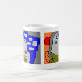 L mugへの献上品 コーヒーマグカップ (中央)