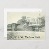 L&N鉄道 ポストカード (正面/裏面)